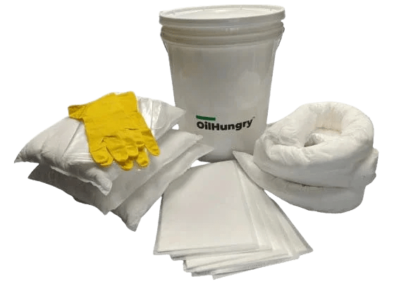 Marine Oil Spill Kit with Anti - Drip Technology - 15L Absorption Capacity for Quick & Effective Spill Control - OilHungry