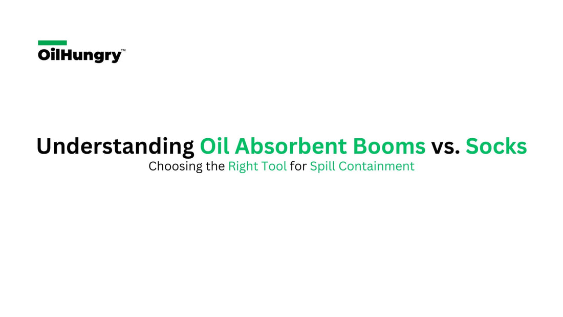 What is the Difference Between Absorbent Boom and Sock? - OilHungry